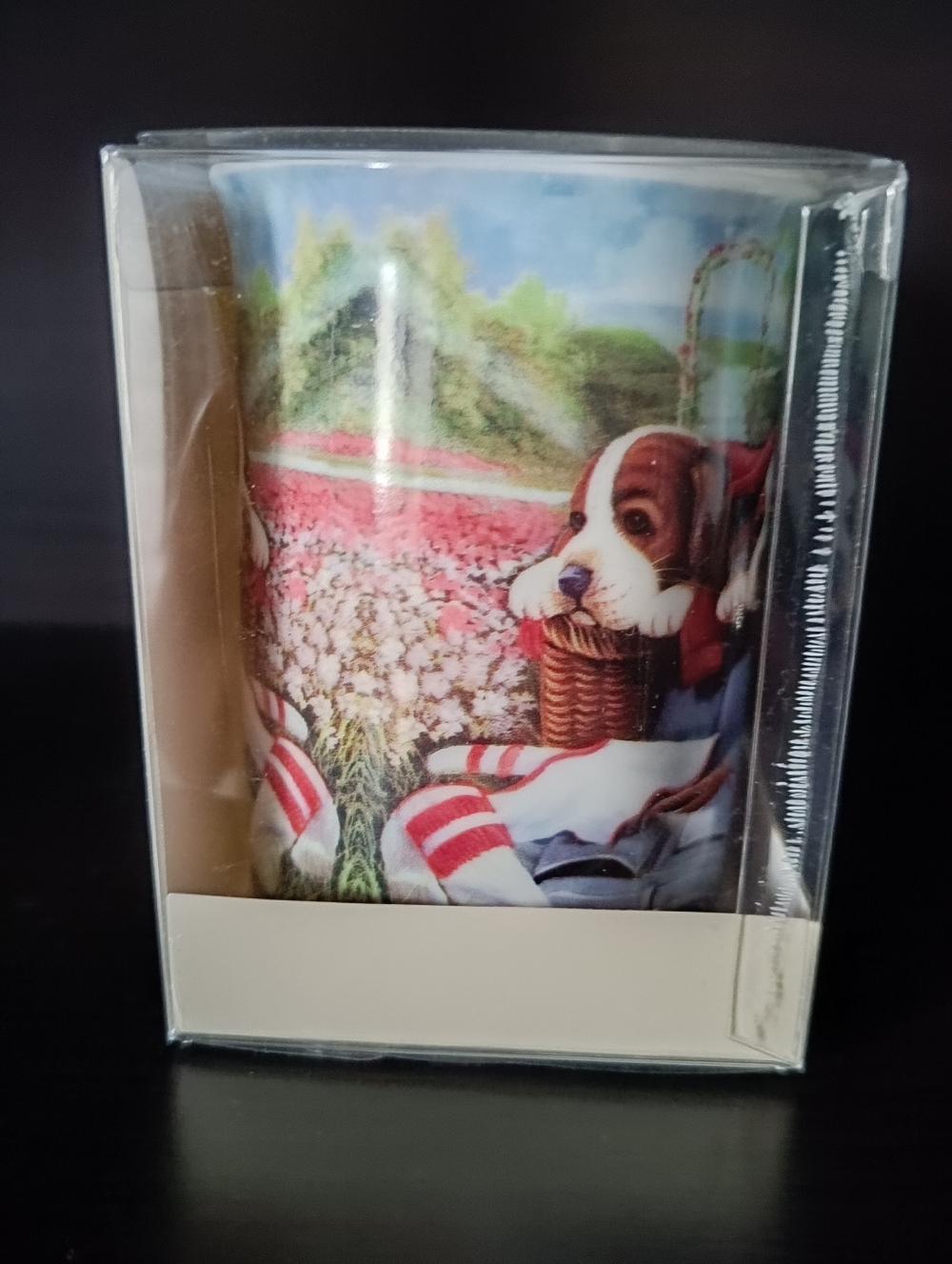 Collectible Puppies "Time for Tea" Ceramic Mug & Coaster Set - Picture 4 of 9